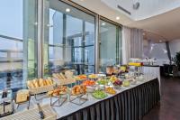 Noc v Ginger suite s výhledem na Pražský hrad