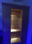Soukromá infrasauna během pobytu 